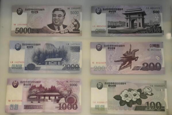 North hot sale korean currency